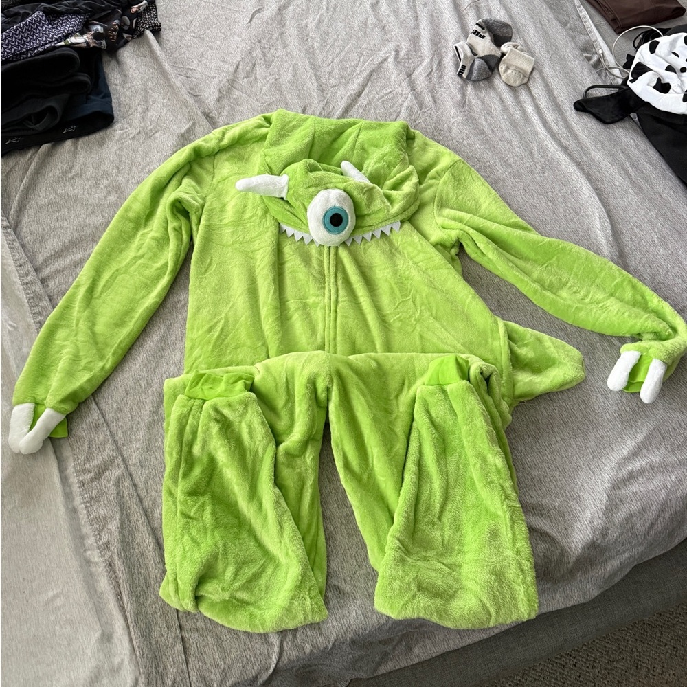 Monsters inc Mike wizowski onesie